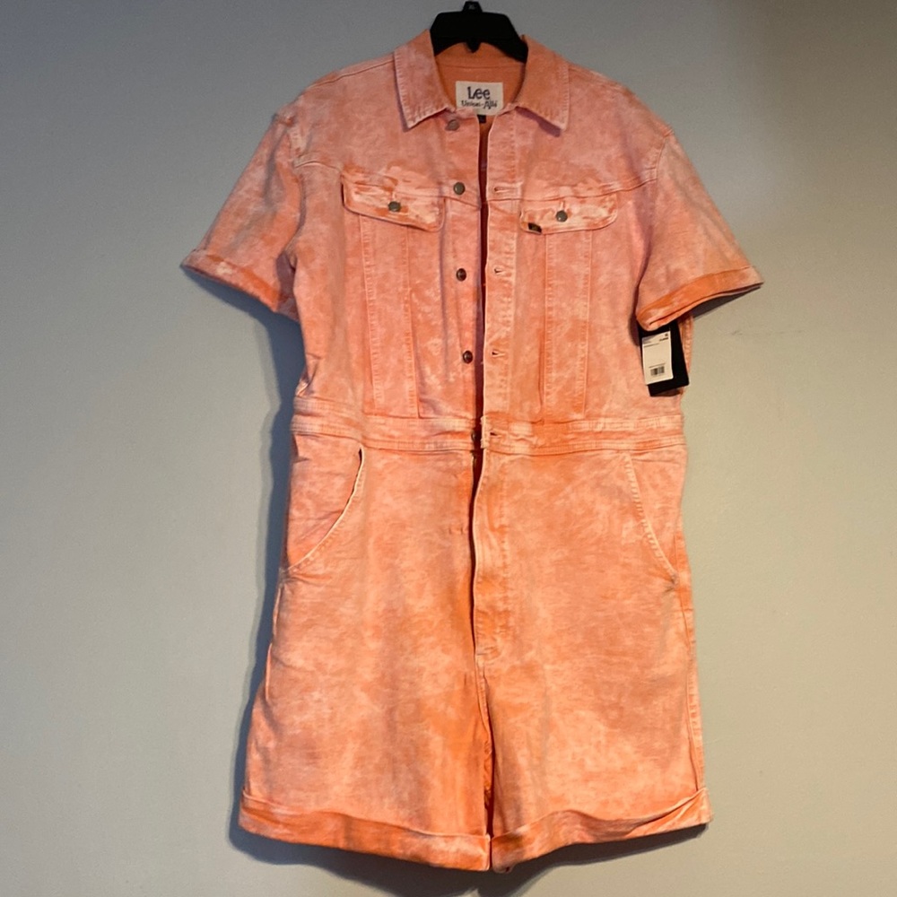 Acid Washed BoilerSuit/Romper